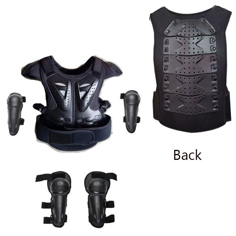 Motorcycle Gear For Kids - เสื้อเกราะป้องกันสำหรับเด็ก CE Motorcycle ป้องกันทั้งตัว อุปกรณ์ป้องกันหน้าอก กระดูกสันหลัง