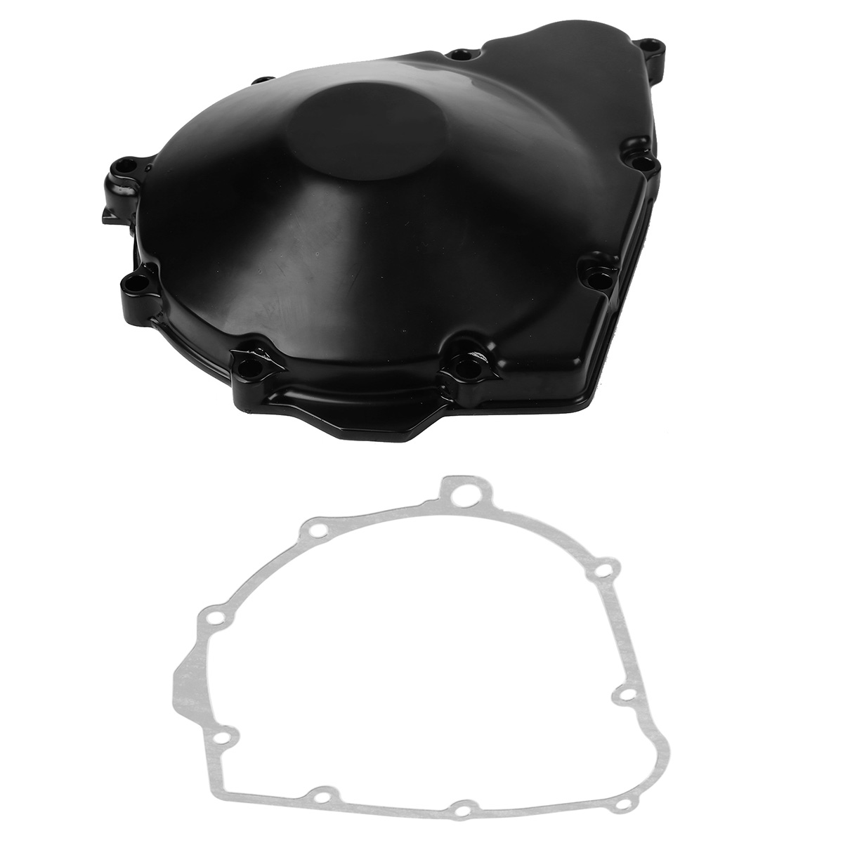 Gear Clutch Motorcycle - สีดําเกียร์เริ่มต้นคลัทช์เครื่องยนต์ปลอกฝาครอบ Fit สําหรับ Suzuki GSF1200 Bandit