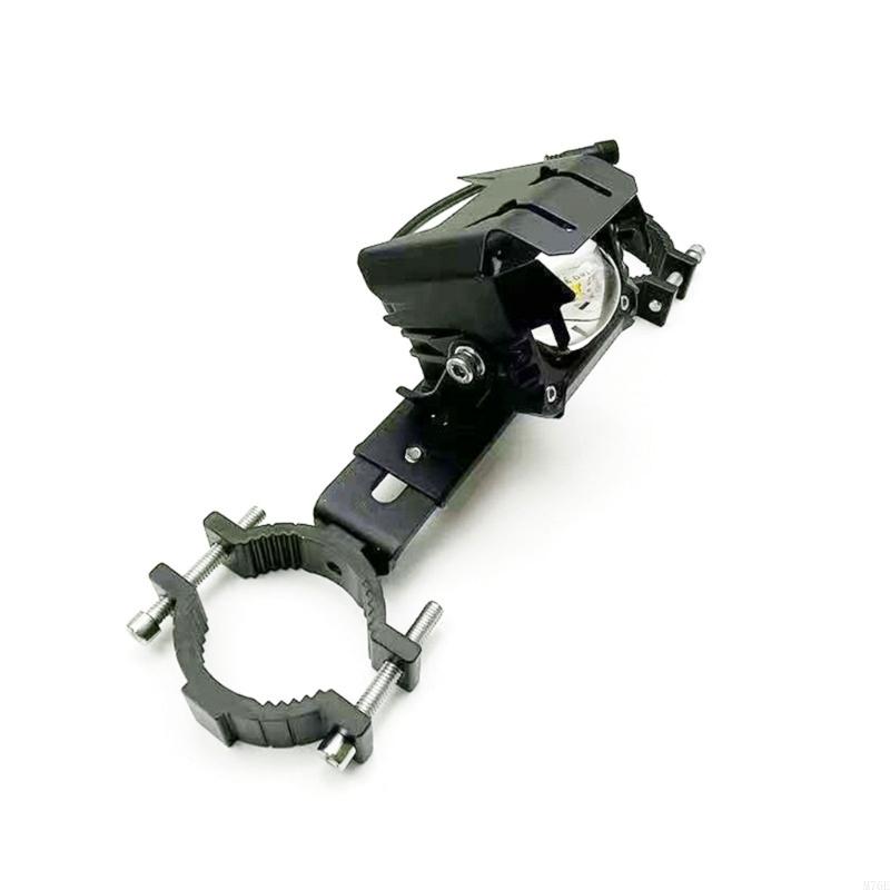 Motorcycle Gear Youtube - M76E ขายึดไฟหน้ารถจักรยานยนต์แบบหลายมุม ดีไซน์กันลื่นเหมาะกับท่อ 22-32 มม