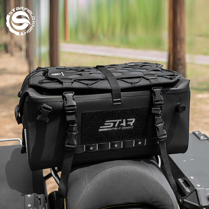 Motorcycle Gear Travel Bag - กระเป๋าติดมอเตอร์ไซค์ SFK รุ่นใหม่ล่าสุด กระเป๋าหลังเบาะ 34 ลิตร