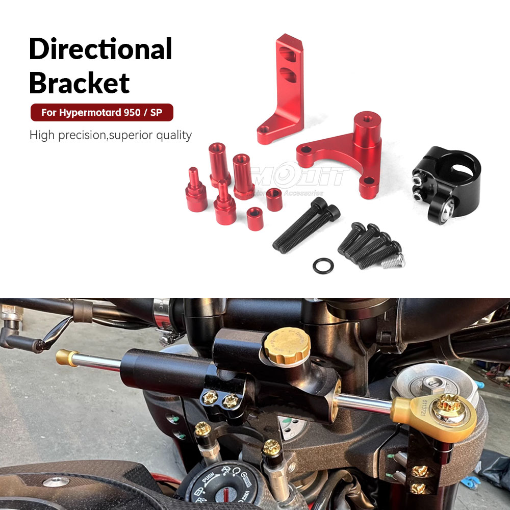 Motorcycle Gear Airbag - ชุดวงเล็บยึดแดมเปอร์กันโคลงสำหรับรถจักรยานยนต์ Ducati Hypermotard 950 Hypermotard 950
