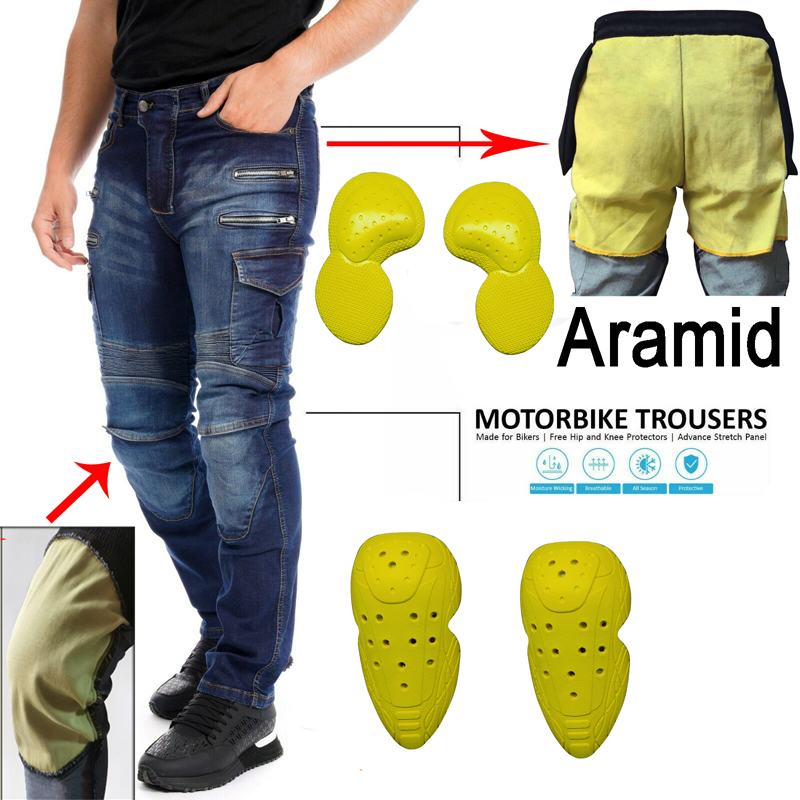 Motorcycle Gear Blue - กางเกงมอเตอร์ไซค์สีดำสำหรับผู้ชาย ซิป ชุดป้องกันสีน้ำเงิน กางเกงมอเตอร์ไซค์สำหรับคนอ้วน กางเกงมอเตอร์ครอส ไซส์