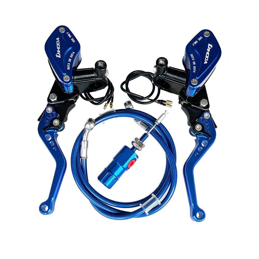 Gear Clutch Motorcycle - ชุดกระบอกสูบคลัตช์ไฮดรอลิกมอเตอร์ไซค์ขนาด 14 มม. พร้อมสายเบรกยาว 1200 มม.