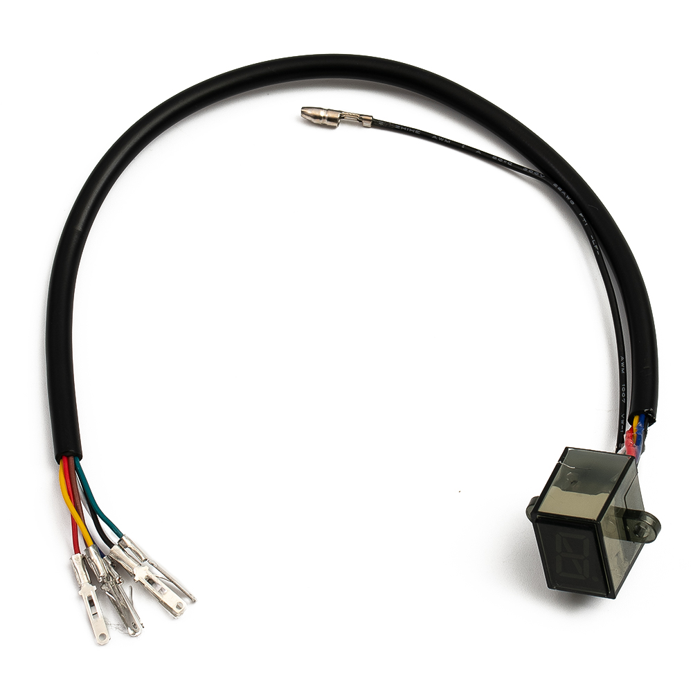 Gear Clutch Motorcycle - อุปกรณ์เสริมสำหรับรถจักรยานยนต์ ไฟแสดงเกียร์คลัตช์ 12V 1 ชิ้น ไฟ