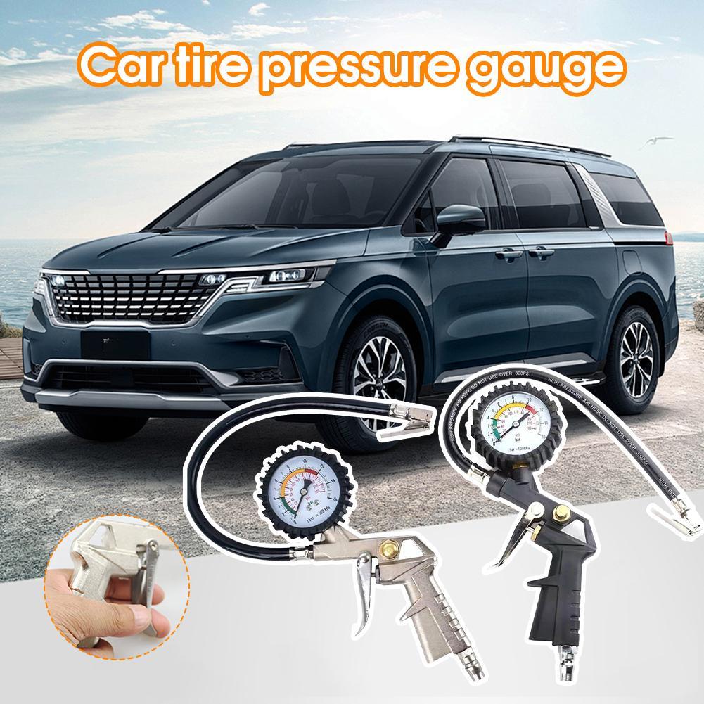 0-16Bar/0-220Psi เครื่องวัดควา - Tyre Pressure Gauge บทวิจารณ์และราคา