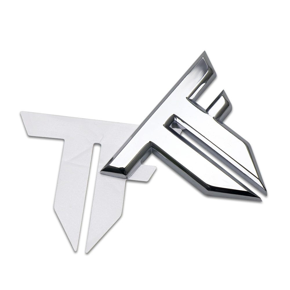 สติ๊กเกอร์โลหะ 3 มิติ ลายตรา T - Motorcycle Gear Logo บทวิจารณ์และราคา