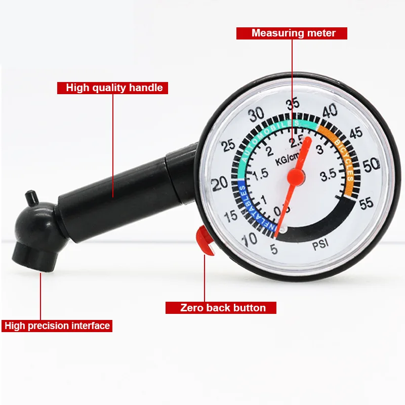 เกจวัดแรงดันลมยางรถยนต์ความแม่ - Tyre Pressure Gauge บทวิจารณ์และราคา