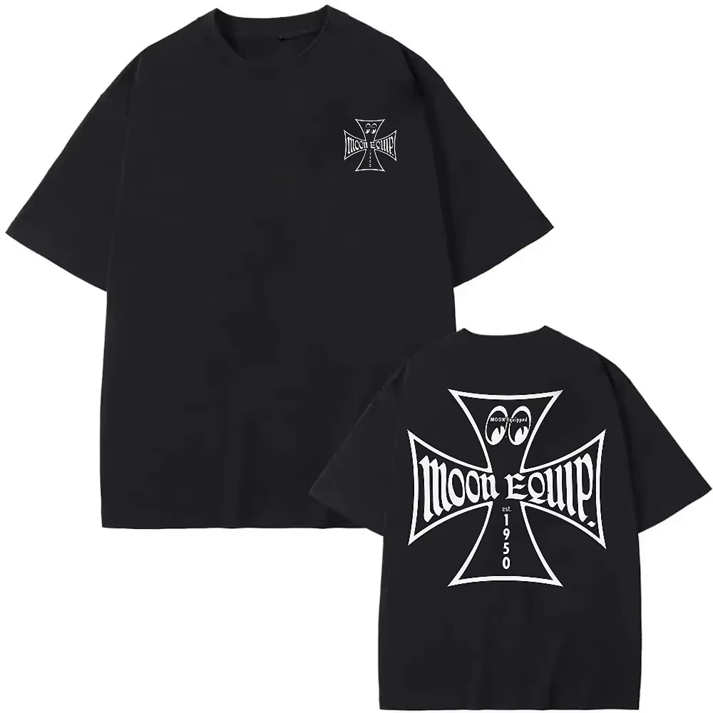 เสื้อยืดมอเตอร์ไซค์ผู้ชายแขนสั - Motorcycle Gear Logo บทวิจารณ์และราคา