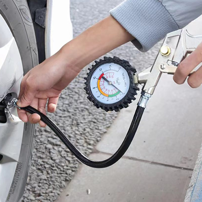 เกจวัดลมยาง 220 PSI พร้อมมาตรว - Tyre Pressure Gauge บทวิจารณ์และราคา