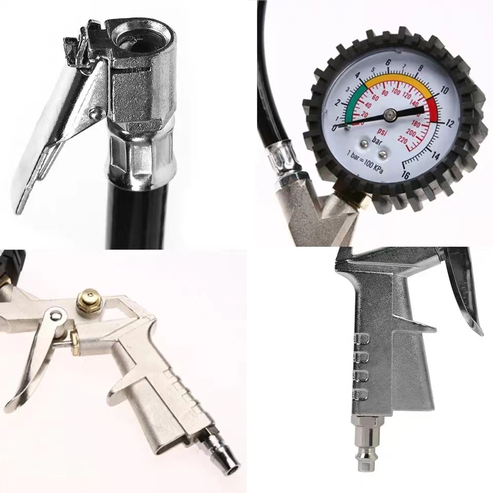 เกจวัดลมยาง 220 PSI พร้อมมาตรว - Tyre Pressure Gauge บทวิจารณ์และราคา