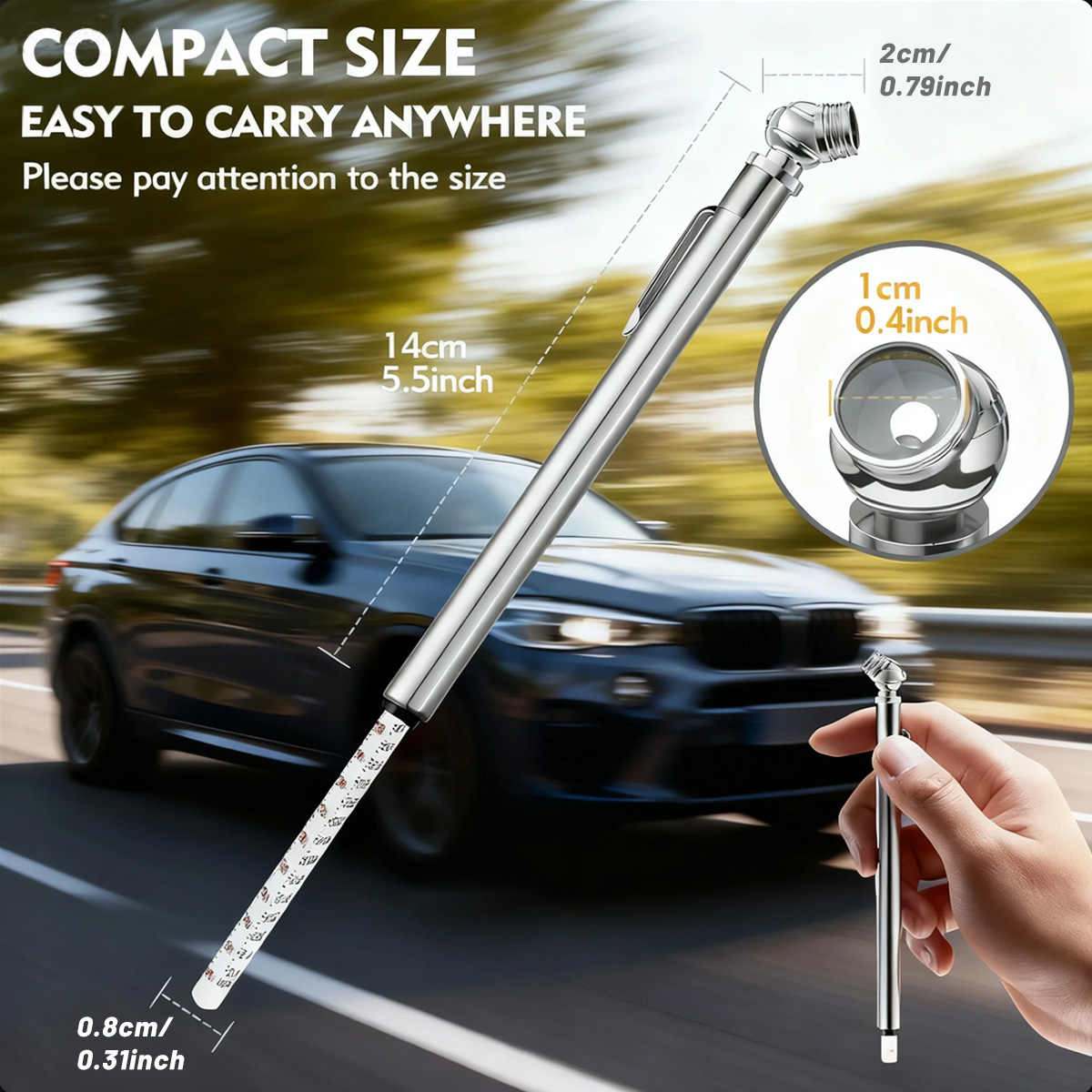 เกจวัดแรงดันลมยางแบบดิจิตอล –  - Tyre Pressure Gauge บทวิจารณ์และราคา