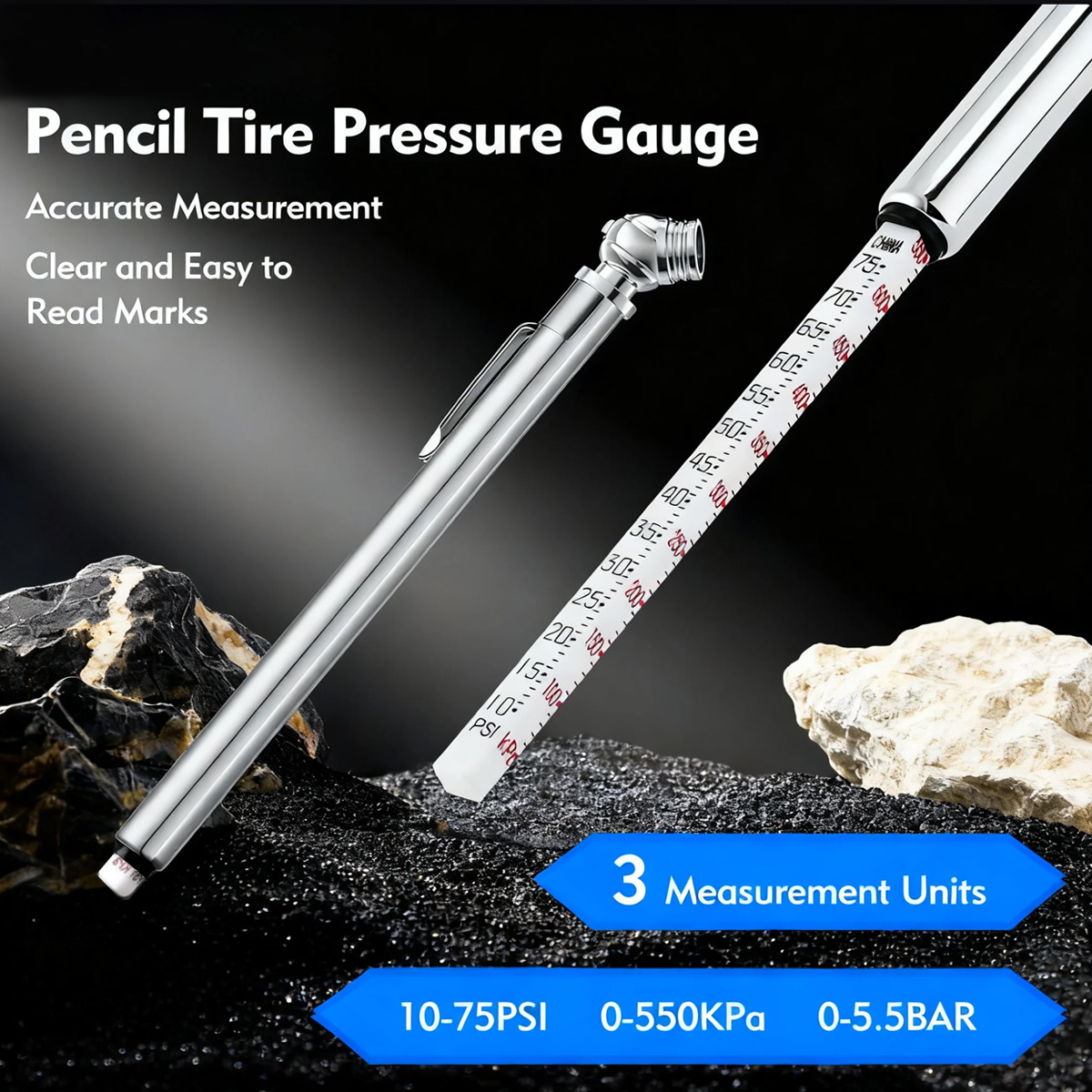 เกจวัดแรงดันลมยางแบบดิจิตอล –  - Tyre Pressure Gauge บทวิจารณ์และราคา
