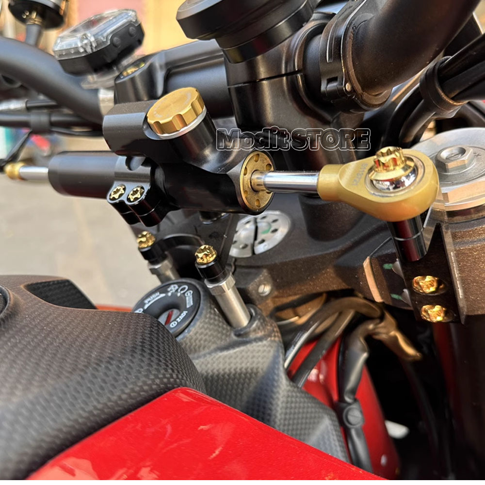 ชุดวงเล็บยึดแดมเปอร์กันโคลงสำห - Motorcycle Gear Airbag บทวิจารณ์และราคา
