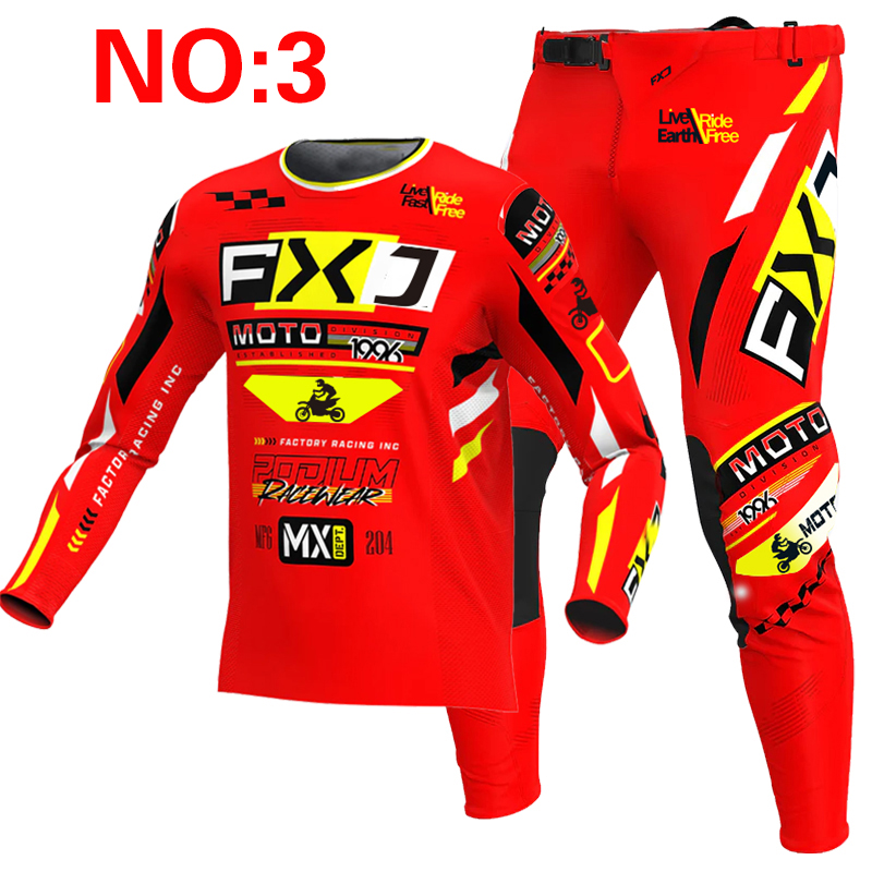 2025 FXJ Motocross JERSEY และก - Motorcycle Gear Blue บทวิจารณ์และราคา