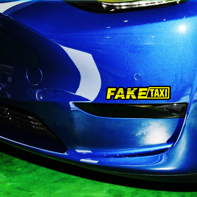 สีเหลืองปลอมแท็กซี่โลโก้ Pvc ก - Motorcycle Gear Logo บทวิจารณ์และราคา
