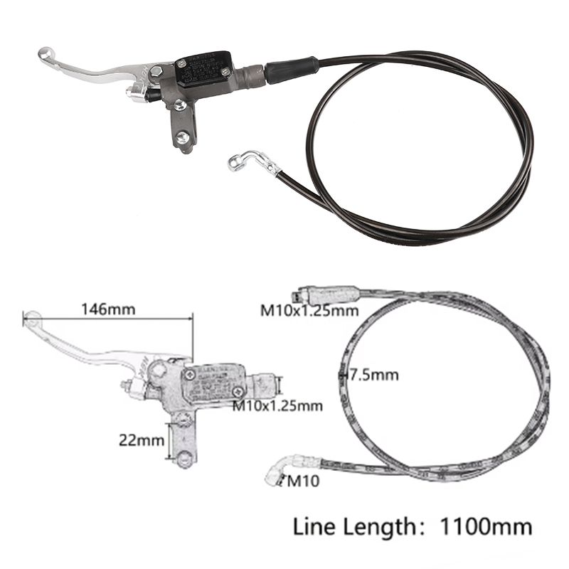 ปั๊มควบคุมคลัตช์ไฮดรอลิกสำหรับ - Gear Clutch Motorcycle บทวิจารณ์และราคา