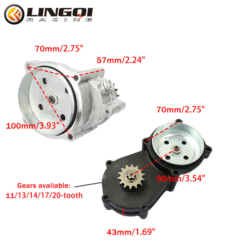 Lingqi เฟืองโซ่คลัตช์ระบบส่งกำ - Gear Clutch Motorcycle บทวิจารณ์และราคา