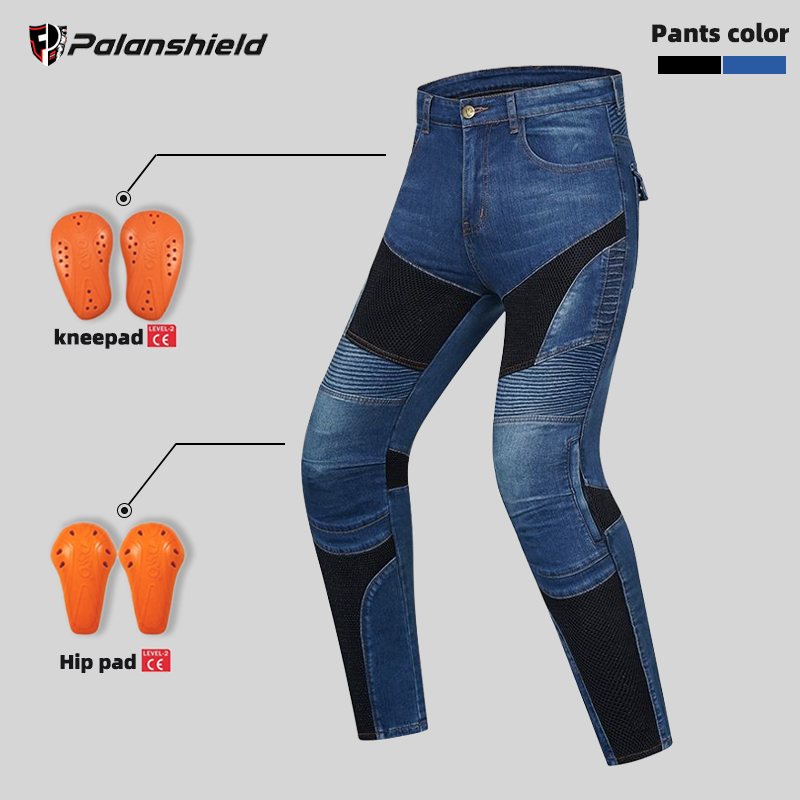 รถจักรยานยนต์กลางแจ้งผู้ชายกาง - Motorcycle Gear Blue บทวิจารณ์และราคา
