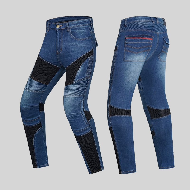 รถจักรยานยนต์กลางแจ้งผู้ชายกาง - Motorcycle Gear Blue บทวิจารณ์และราคา