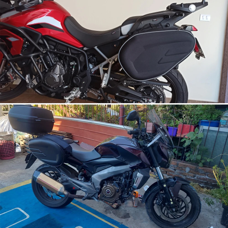 กระเป๋าข้างมอเตอร์ไซค์กันน้ำ 3 - Motorcycle Gear Travel Bag บทวิจารณ์และราคา
